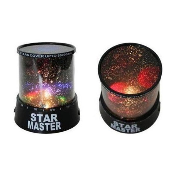Müzikli Dönen Star Master Gece Lambası